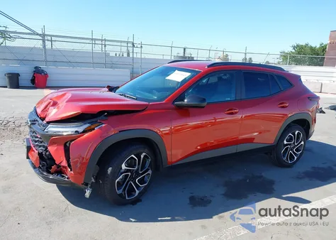 2024 Chevrolet Trax 2Rs из США, поврежденный, VIN KL77LJE27RC185999